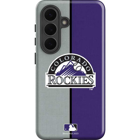 MLB Colorado Rockies Split Galaxy S26 Impact Case