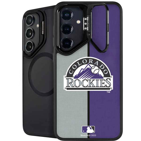 MLB Colorado Rockies Split Galaxy S26 Kickstand Case