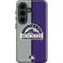 MLB Colorado Rockies Split Galaxy S26 Plus Impact Case