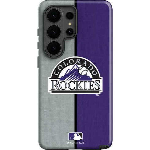 MLB Colorado Rockies Split Galaxy S26 Ultra Impact Case