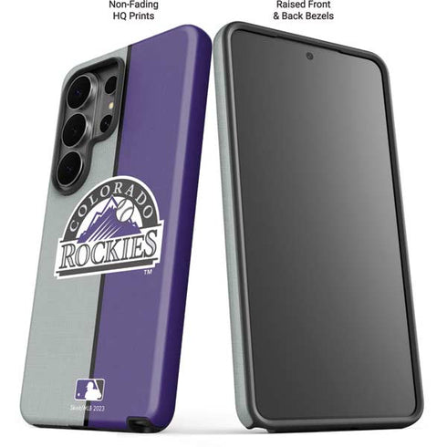 MLB Colorado Rockies Split Galaxy S26 Ultra Impact Case
