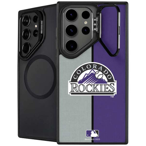 MLB Colorado Rockies Split Galaxy S26 Ultra Kickstand Case