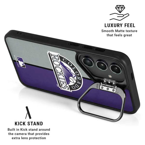 MLB Colorado Rockies Split Galaxy S26 Ultra Kickstand Case