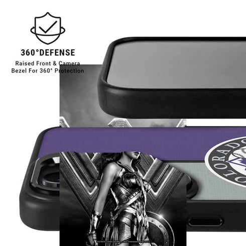MLB Colorado Rockies Split Galaxy S26 Ultra Kickstand Case