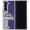 MLB Colorado Rockies Split Galaxy Z Fold5 5G Clear Case