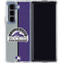 MLB Colorado Rockies Split Galaxy Z Fold5 5G Clear Case
