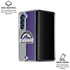 MLB Colorado Rockies Split Galaxy Z Fold6 Clear Case