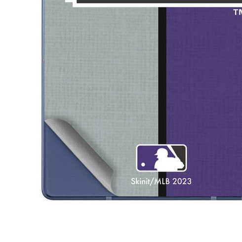 MLB Colorado Rockies Split Galaxy Z Fold6 Skin