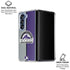 MLB Colorado Rockies Split Galaxy Z Fold7 Clear Case