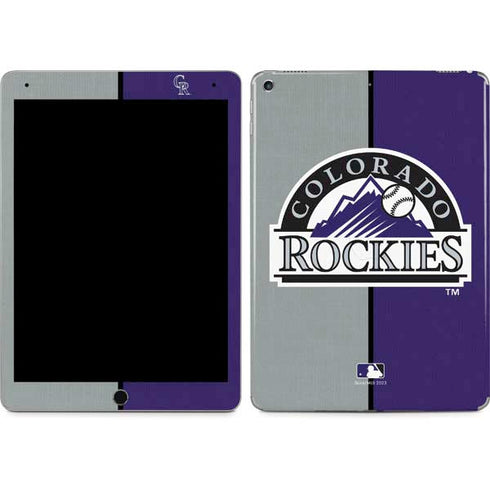 MLB Colorado Rockies Split iPad Skins