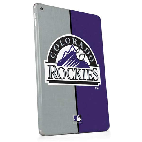 MLB Colorado Rockies Split Apple iPad Skin