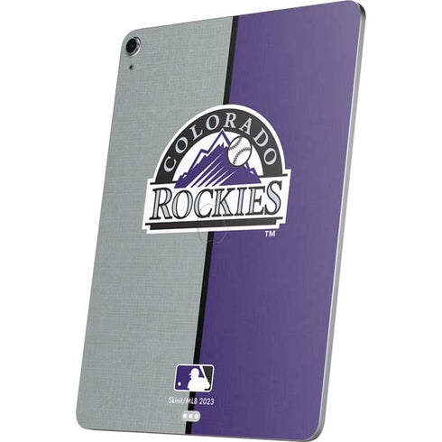 MLB Colorado Rockies Split Apple iPad Air Skin