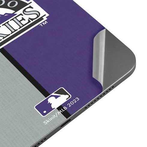 MLB Colorado Rockies Split Apple iPad Mini Skin