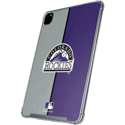 MLB Colorado Rockies Split iPad Cases