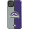 MLB Colorado Rockies Split iPhone Cases