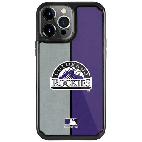 MLB Colorado Rockies Split iPhone Cases