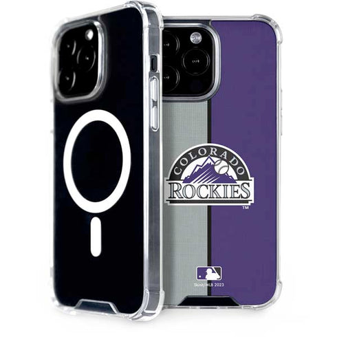 MLB Colorado Rockies Split iPhone Cases