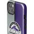 MLB Colorado Rockies Split iPhone 15 Impact Case