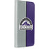 MLB Colorado Rockies Split iPhone 15 Plus Folio Case