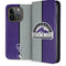 MLB Colorado Rockies Split iPhone 15 Pro Folio Case