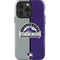 MLB Colorado Rockies Split iPhone 15 Pro Impact Case