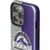 MLB Colorado Rockies Split iPhone 15 Pro Impact Case