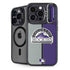 MLB Colorado Rockies Split iPhone 15 Pro Max Kickstand Case