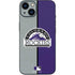 MLB Colorado Rockies Split iPhone 15 Skin