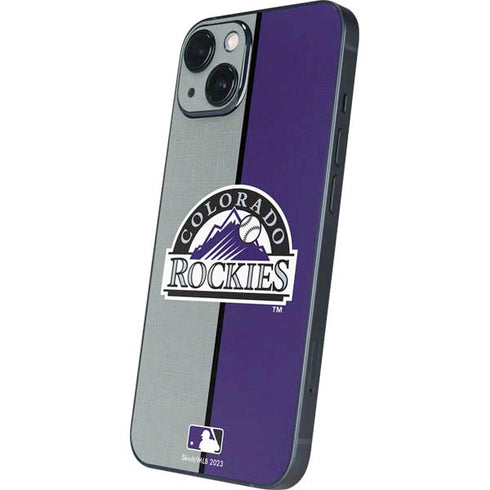 MLB Colorado Rockies Split iPhone 15 Skin