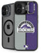 MLB Colorado Rockies Split iPhone 16 Kickstand Case