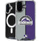 MLB Colorado Rockies Split iPhone 16 MagSafe Case