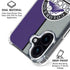 MLB Colorado Rockies Split iPhone 16 Plus Clear Case