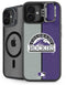 MLB Colorado Rockies Split iPhone 16 Plus Kickstand Case