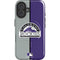 MLB Colorado Rockies Split iPhone 16 Plus Magsafe Impact Case