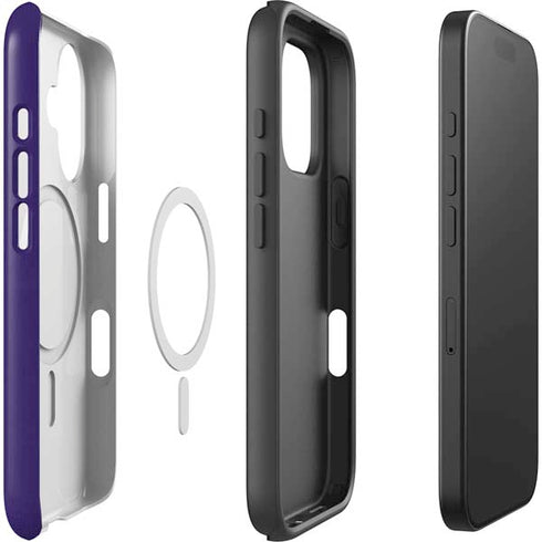 MLB Colorado Rockies Split iPhone 16 Plus Magsafe Impact Case