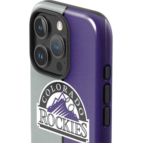 MLB Colorado Rockies Split iPhone 16 Pro Impact Case