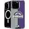 MLB Colorado Rockies Split iPhone 16 Pro MagSafe Case