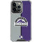 MLB Colorado Rockies Split iPhone 16 Pro Max Clear Case