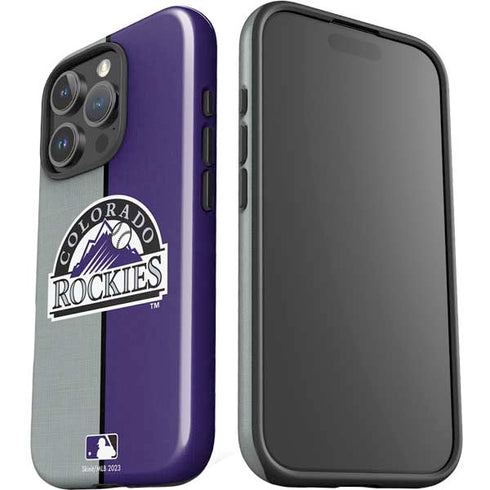 MLB Colorado Rockies Split iPhone 16 Pro Max Impact Case