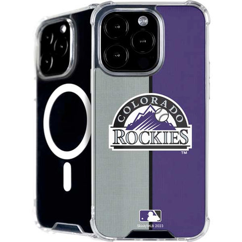 MLB Colorado Rockies Split iPhone 16 Pro Max MagSafe Case