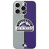 MLB Colorado Rockies Split iPhone 16 Pro Skin