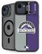 MLB Colorado Rockies Split iPhone 16e Kickstand Case