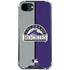 MLB Colorado Rockies Split iPhone 16e Clear Case