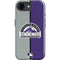 MLB Colorado Rockies Split iPhone 16e Impact Case