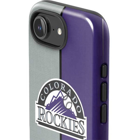 MLB Colorado Rockies Split iPhone 16e Impact Case