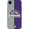 MLB Colorado Rockies Split iPhone 16e Skin