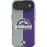 MLB Colorado Rockies Split iPhone 17 Air Impact Case