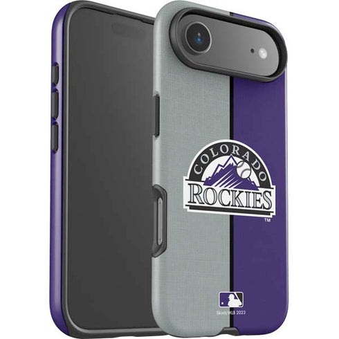 MLB Colorado Rockies Split iPhone 17 Air Impact Case