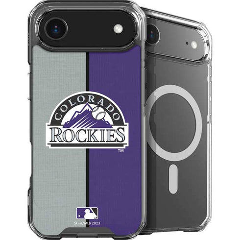 MLB Colorado Rockies Split iPhone 17 Air MagSafe Case