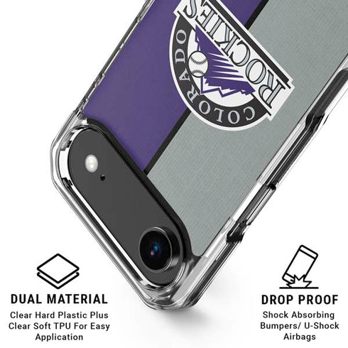 MLB Colorado Rockies Split iPhone 17 Air MagSafe Case